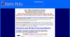 Desktop Screenshot of pamspicks.net