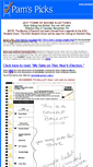 Mobile Screenshot of pamspicks.net